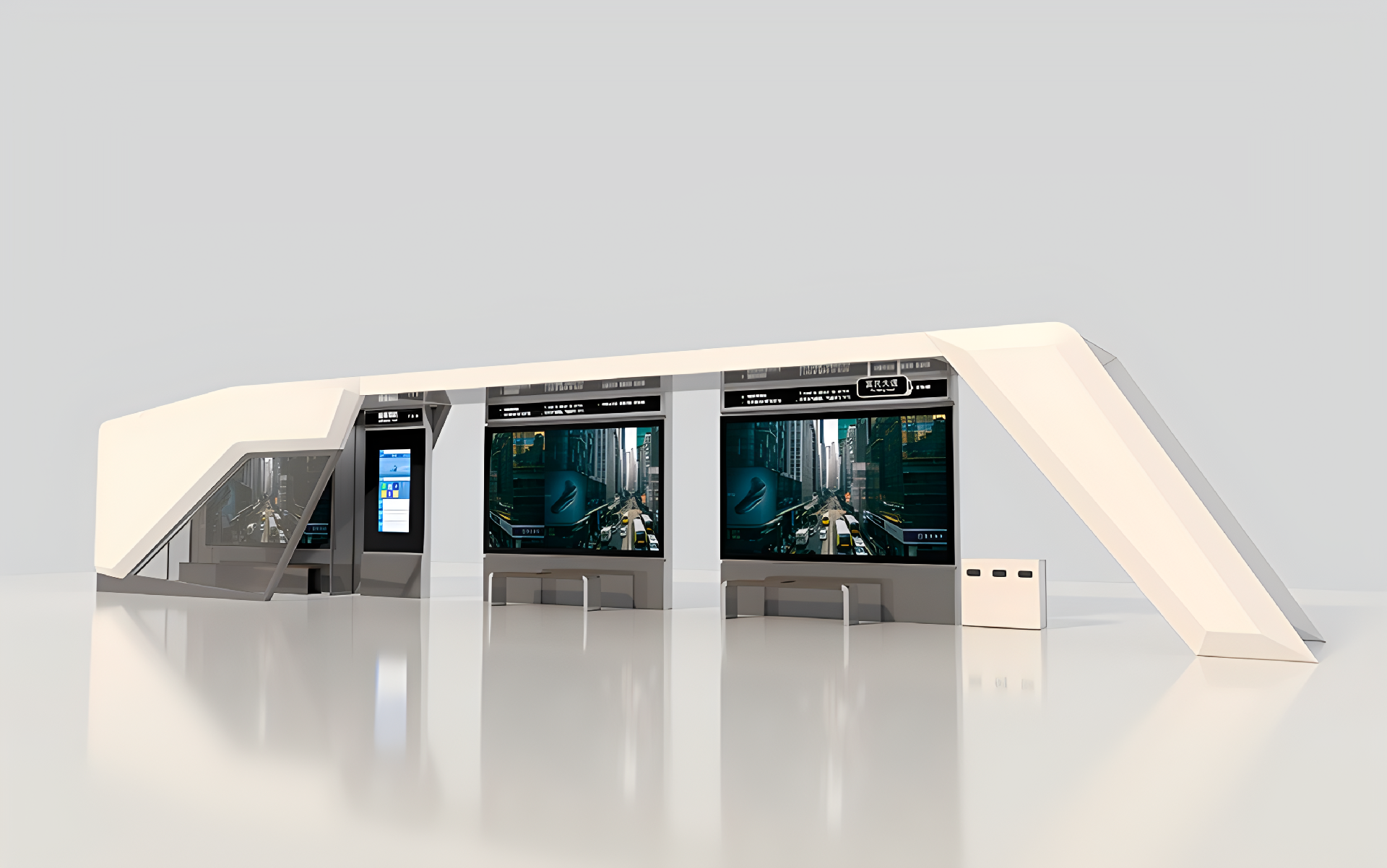 一座城市的底蘊(yùn)體現(xiàn)——智能公交候車亭